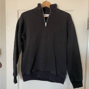 TNA 1/4 zip sweat shirt